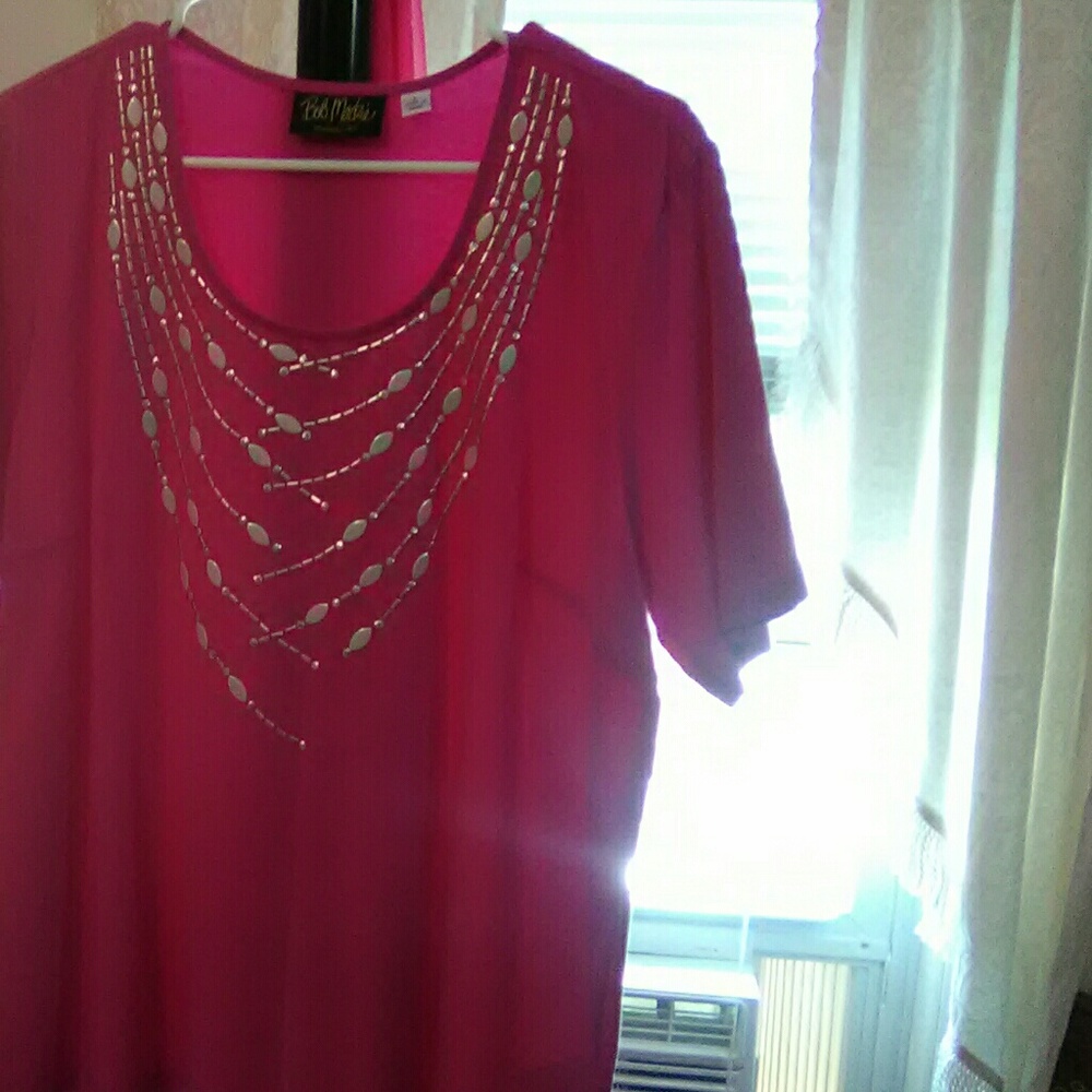 Bob mackie blouse